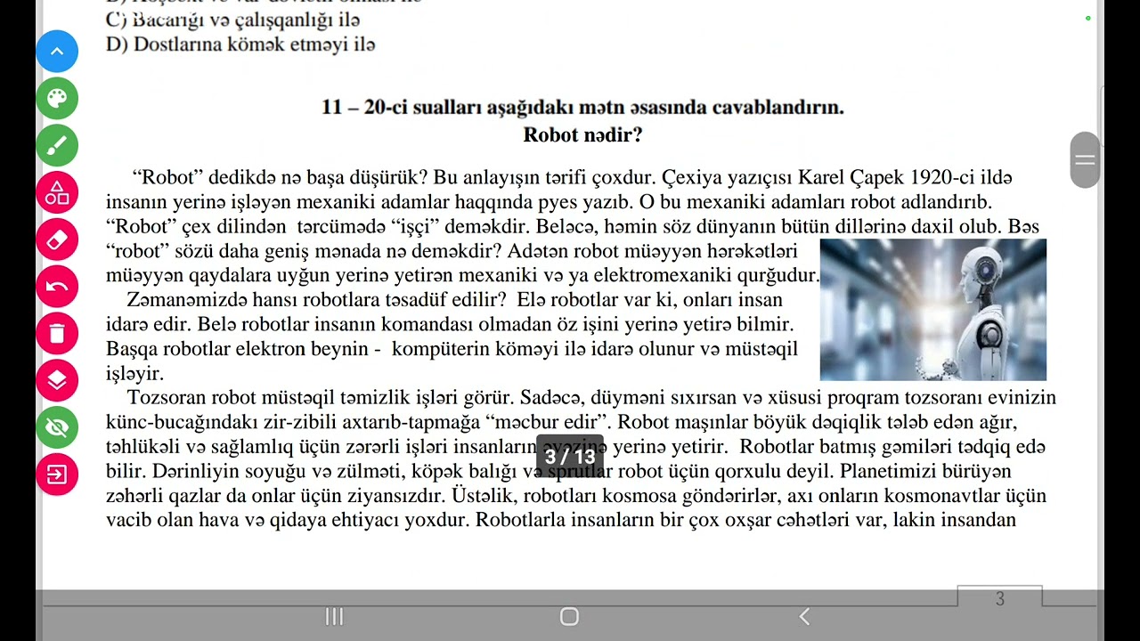 15.02.2026/Dahi Academy 6-cı sinif Monitorinq-Azərbaycan dili