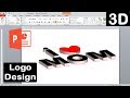 How to make a logo design in microsoft powerpoint