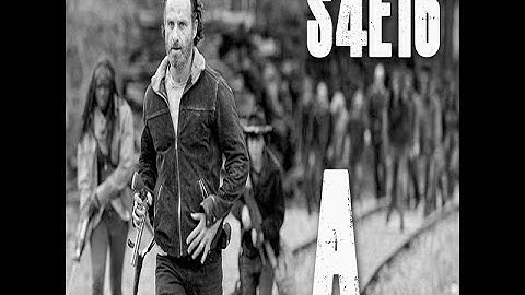 The Walking Dead: A (S4E16) [Uncensored] B & W