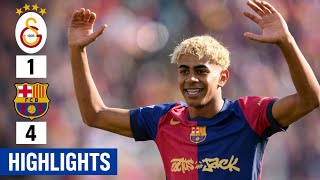 #Yamal #Galatasaray Vs #Barcelona 1-4 | #Goals & #Highlights #UEFAChampionsLeague - 