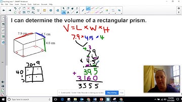 Finding Volume with Decimal Dimensions