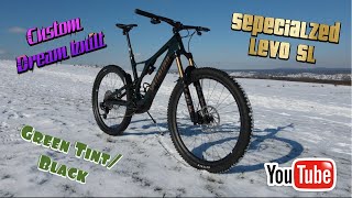 Custom Dream Build Bike Specialized Levo SL Comp 2021 - Green Tint / Black - DoRADas of Hazzard