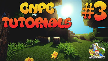 Custom NPCs Display Tab [1.8.+]: CNPC Tutorials #3