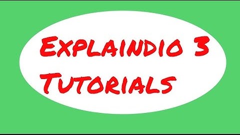 Explaindio 3 Sneakpeek