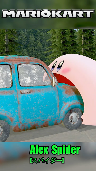 Mario Kart World Tour Gmod: Kirby Eats a Car