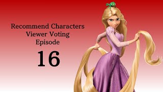 Recommend Characters Viewer Voting Episode 16