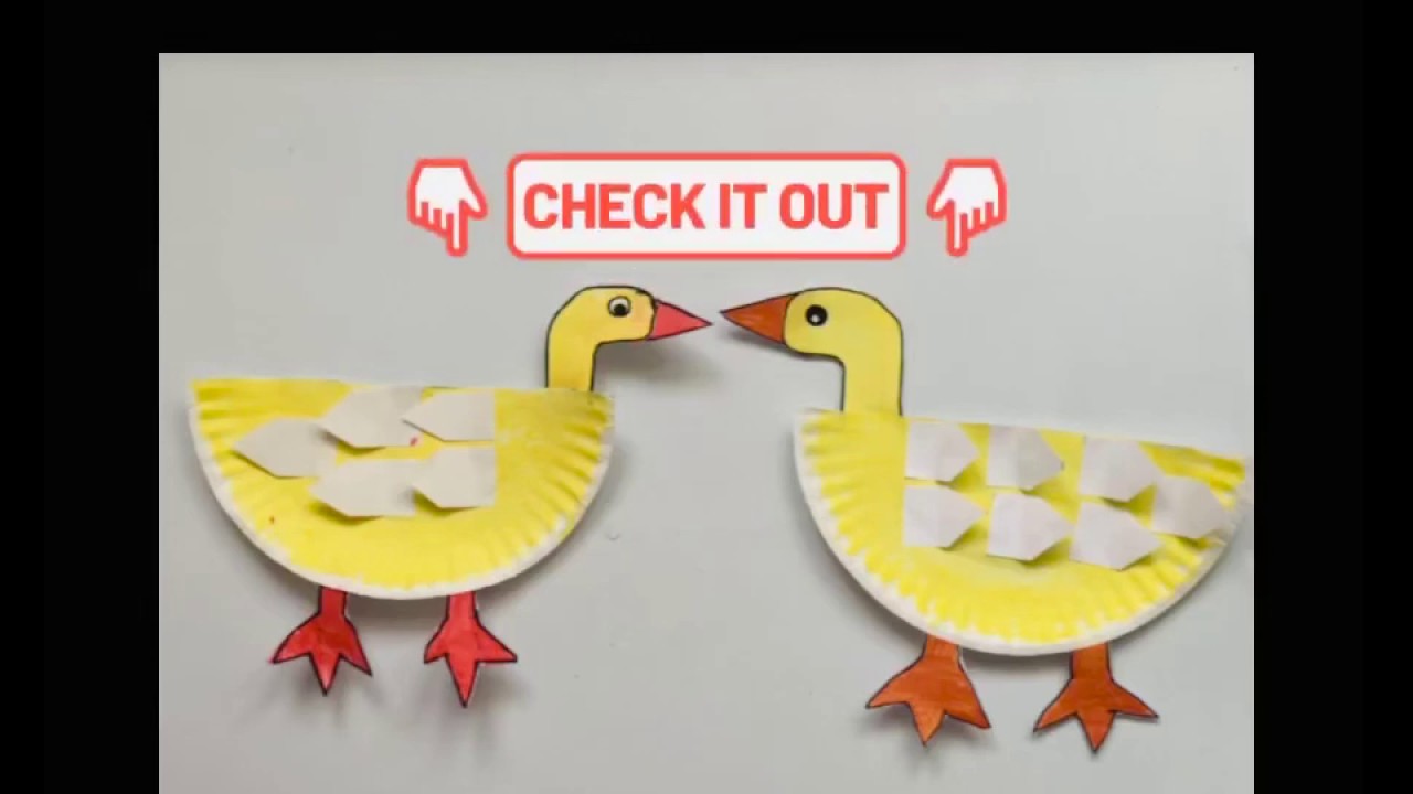 Paper Plate Duck Craft for Kids - Crafty Morning