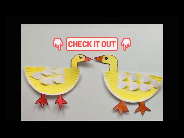 Paper Plate Duck Craft for Kids - Crafty Morning