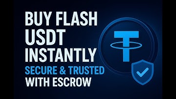 Buy Flash USDT Instantly | Secure & Trusted with Escrow #FlashUSDT #BuyFlashUSDT #ZyrowVault