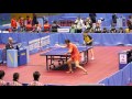 張本智和 × 張 一博 1st Game 大人と子供の真剣勝負