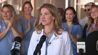 Full news conference: River Oaks doctor suspended from Houston Methodist over views on COVID19 ...