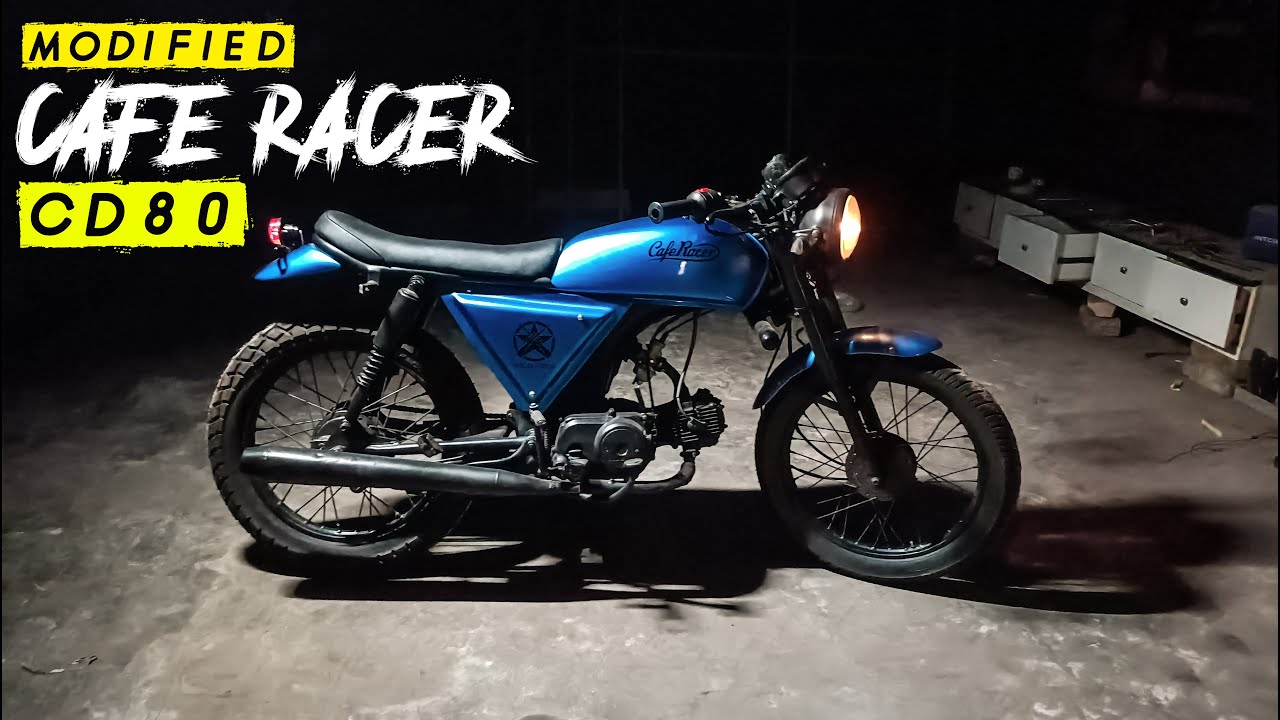 HONDA CD80 BIKE MODIFIED TO CAFE RACER IN BANGLADESH