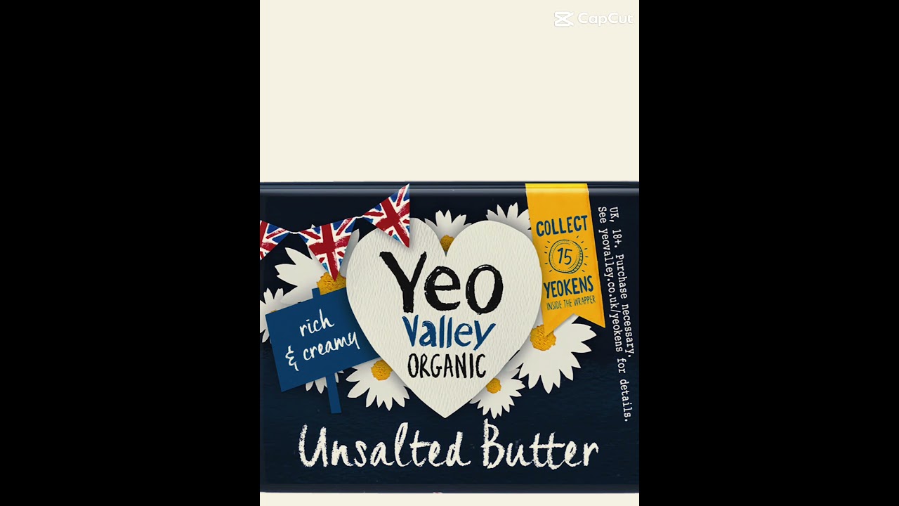 Yeo valley unsalted butter