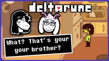Susie confuses Asriel for Ralsei - Deltarune Chapter 4