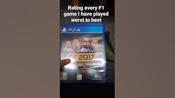 Rating every F1 game I have played worst to best