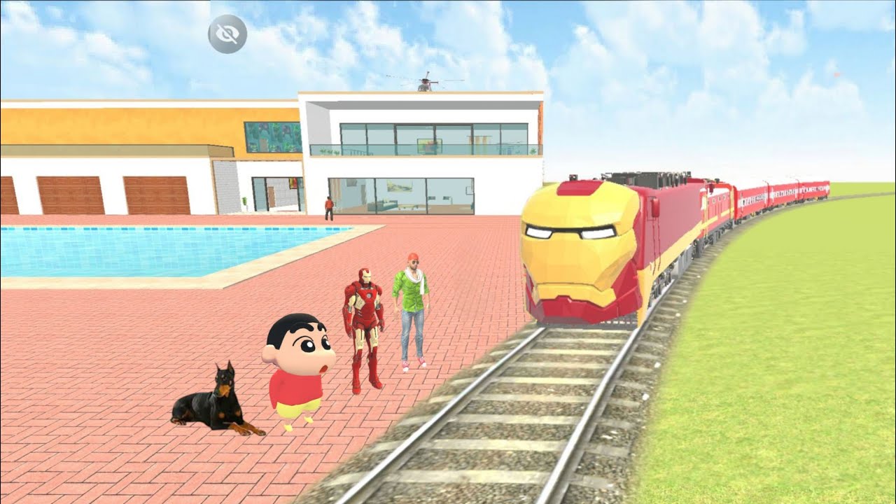 Jack Purchased Ironman Train To Shinchan In Indian Theft Auto Simulator Game Jack Purchased Ironman Train To Shinchan In Indian Theft Auto Simulator Game
