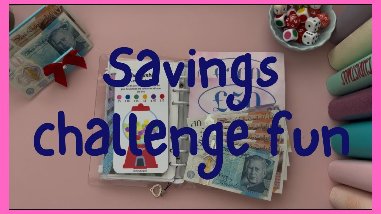 Cash stuffing £215 💛 Complete a savings challenge 💛 Staying consistent ...