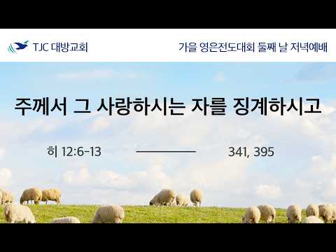 주께서 그 사랑하시는 자를 징계하시고 장종규 목자 26.10.09