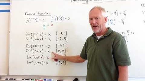 Evaluating a Composite Inverse Function (Trig Functions)