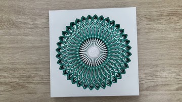 Laser Cut Mandala DXF, Multilayer Mandala Design for CNC