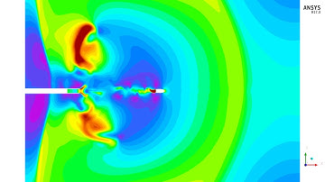 Bullet Fired in ANSYS Fluent CFD