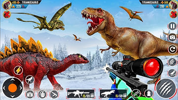 Wild Dino Hunting Gun Games 3d ( by JazzVA gamers - Shooting Games ) Android Gameplay Part 1