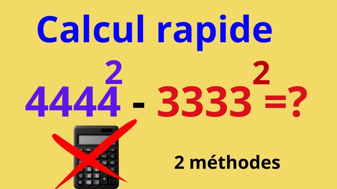 Calculatrice non autorisée !