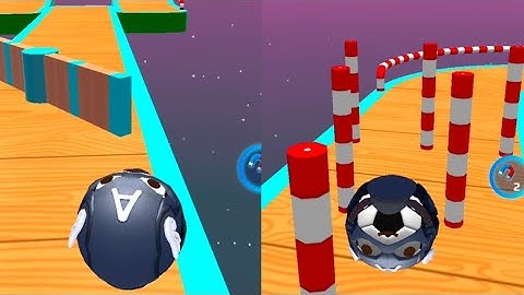 Sky Rolling Balls All Levels Gameplay Android, iOS Part - 145