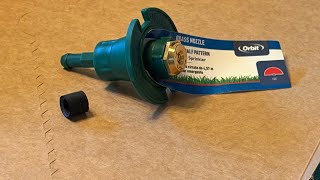 DIY plastic sprinkler head repair