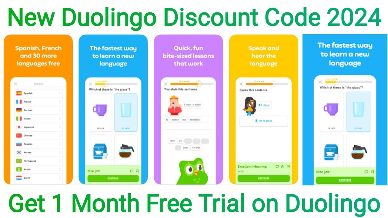 Duolingo Promo Code 2024 New Code Promo Duolingo Free Gems Duolingo