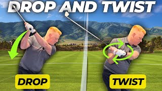 INSANE Drop and Twist Move | Golf Downswing Start | Golf Tips