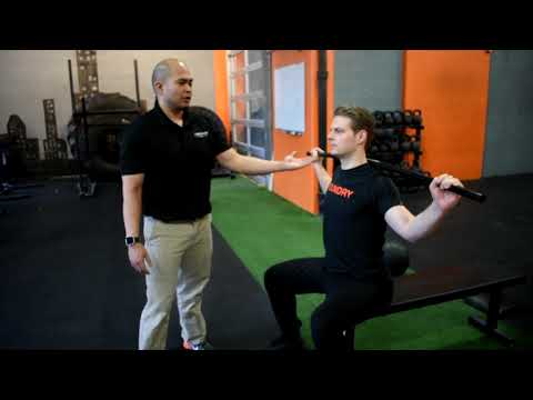 Overhead squat progression intermediate drill 1