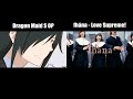 Dragon Maid S OP and fhána Love Supreme side by side comparison