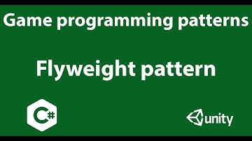 Flyweight pattern in C# unity