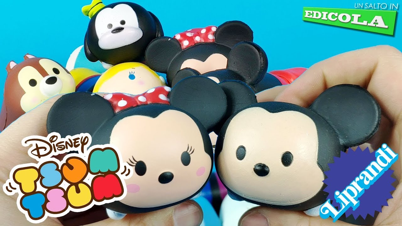 SBABAM - DISNEY TSUM TSUM DOKI DOKI SQUISHY COLLEZIONE COMPLETA - UN SALTO IN EDICOLA