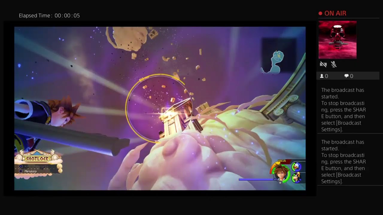 LskCutie's Live PS4 Broadcast (Kingdom Hearts III KH3 Olympus)