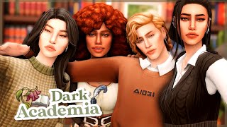 Dark Academia 🥀 | The Sims 4 | Create A Sim