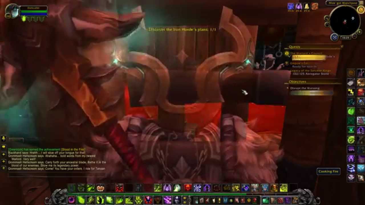 Warlords of Draenor Garrison Campaign: Deep Recon