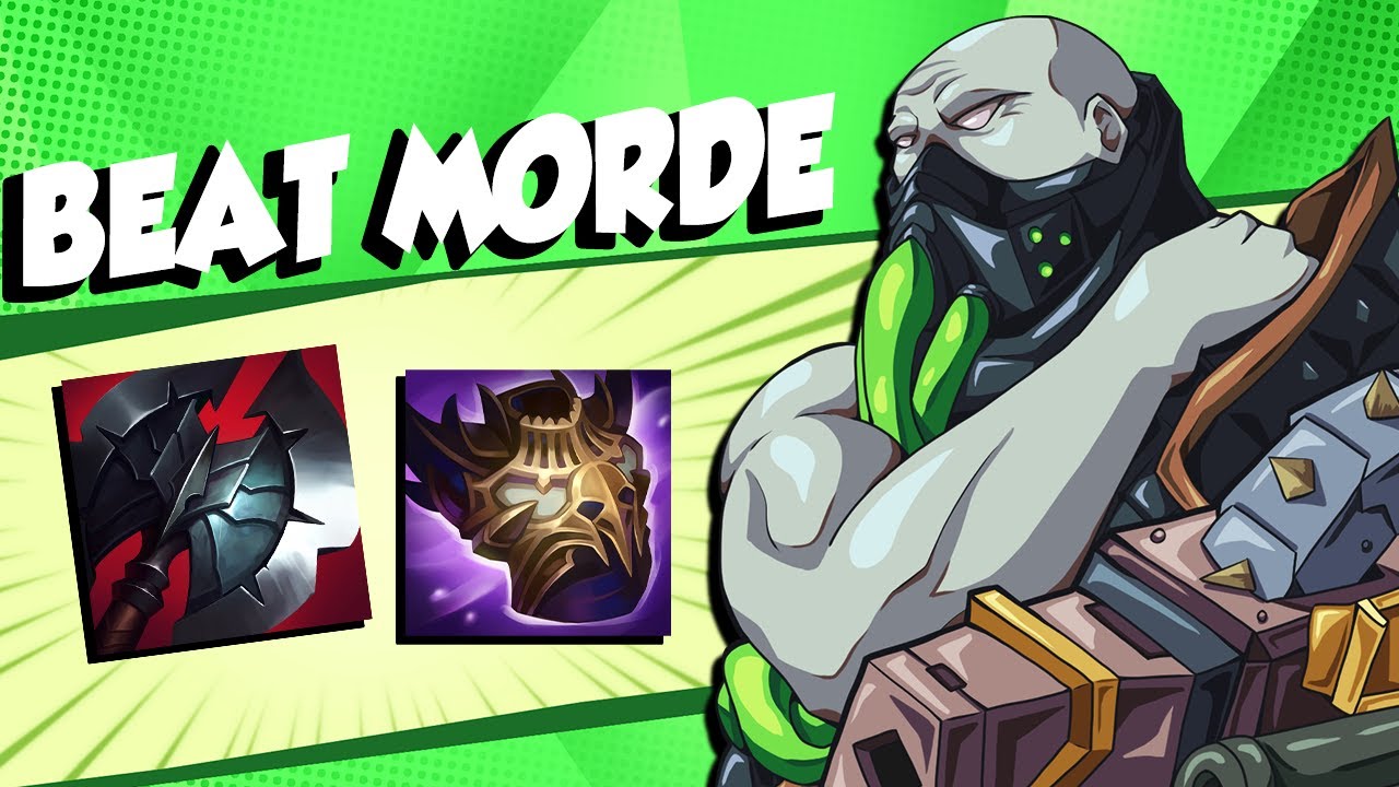 How I ALWAYS outscale Mordekaiser with my Urgot...