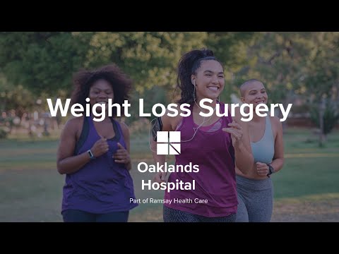 Weight Loss Surgery at Oaklands Hospital