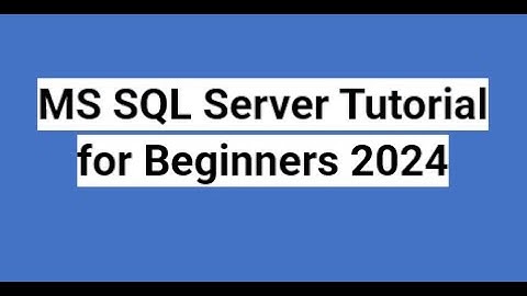 MS SQL Server Courses | SQL Server 2019