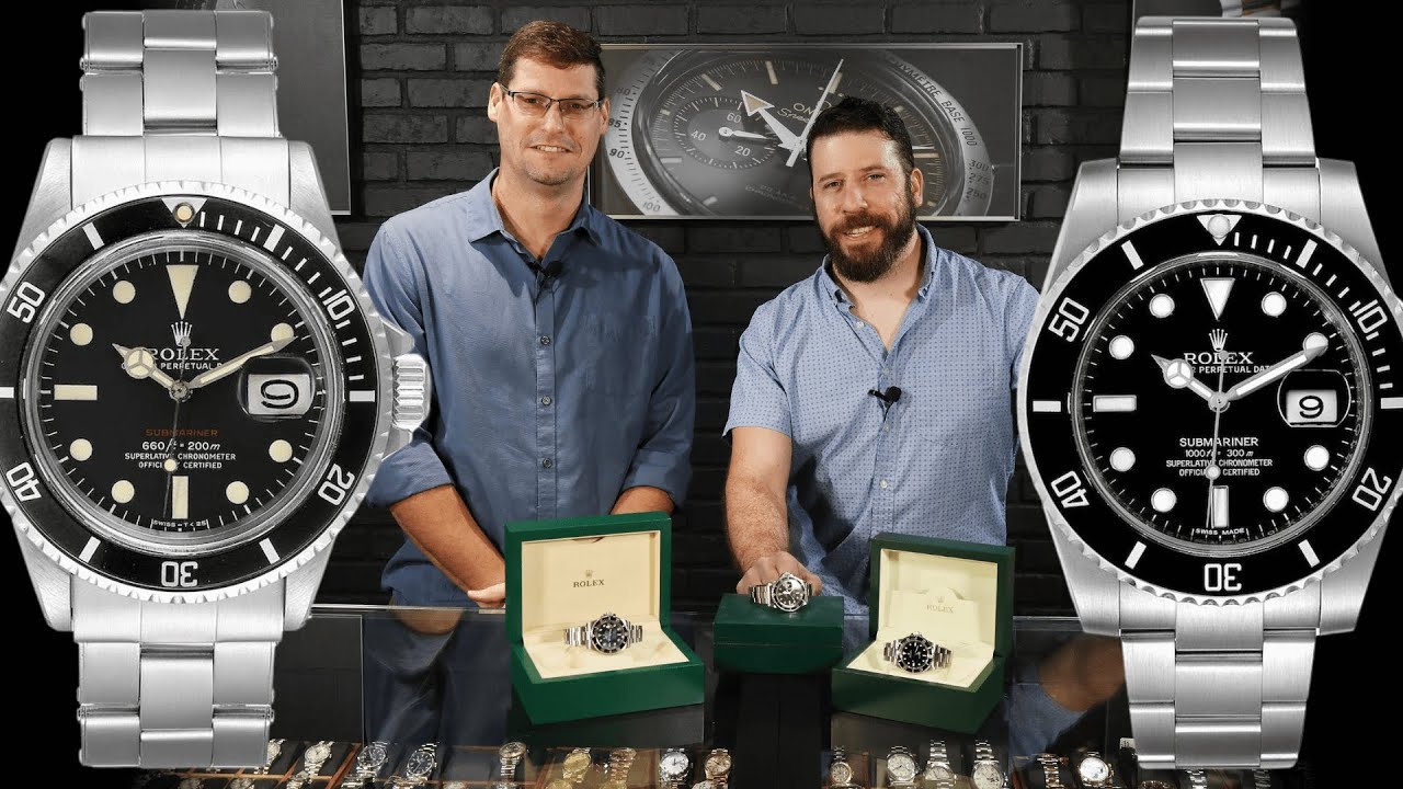 Vintage Watches vs Modern Watches - featuring Rolex Submariner