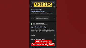 AMU class 1st Decision shortly 2025 #amu #results #funny #comedy #shorts #admission #viralvideo