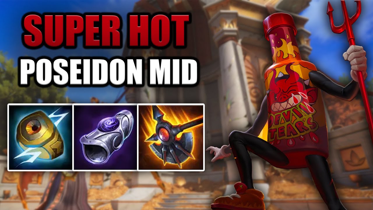 This Poseidon Build SHREDS Poseidon Mid Smite 2 Gameplay YouTube