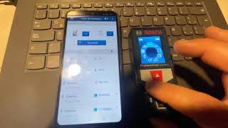 Medidor láser GLM 50 c Bosch profesional ¿Como exportar lista de mediciones para abrir en Excel ? screenshot 5