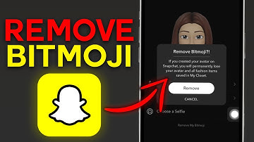 How to Remove Bitmoji from Snapchat in 2025