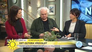 Greider "Det är självklart att Löfven inte kan säga ja till allt det där" - Nyhetsmorgon (TV4)