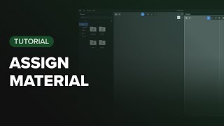 Tutorial - Assign Material