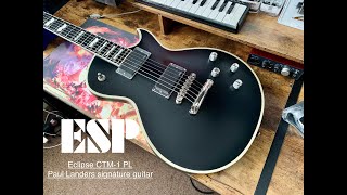 My ESP Eclipse CTM-1 PL - Paul Landers of Rammsteinโs signature guitar ๐ฅ