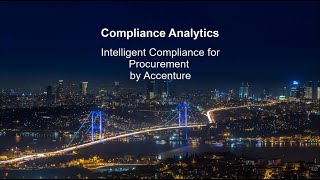 Compliance Analytics - Intelligent Compliance by Accenture and SAP Procurement